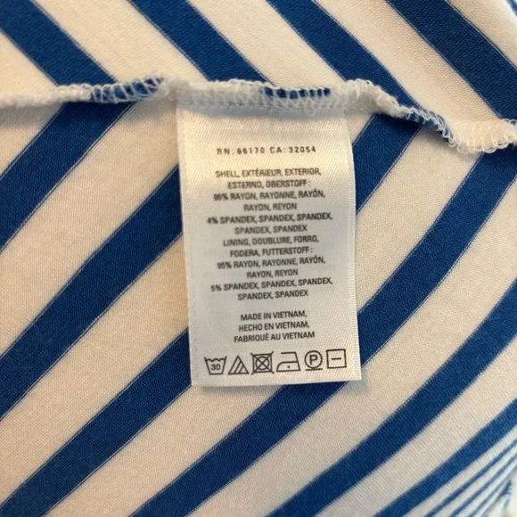 Anthropologie Kythira Striped Midi Dress - Picture 6 of 6